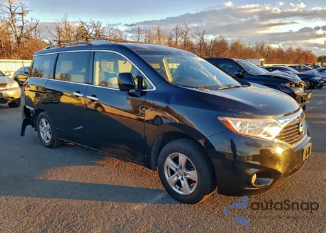 2012 Nissan Quest S from USA, damaged, VIN JN8AE2KP7C9032380